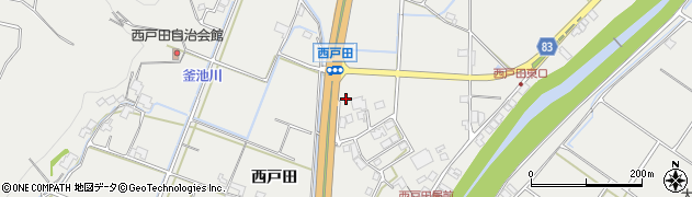 兵庫県神戸市西区平野町周辺の地図