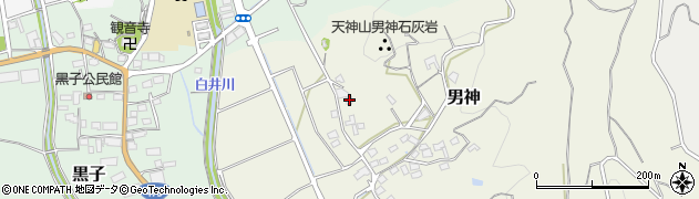 静岡県牧之原市男神646周辺の地図