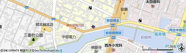 ニチイケアセンター津中央周辺の地図