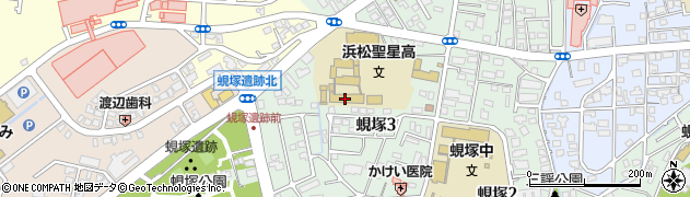 浜松聖星高等学校周辺の地図