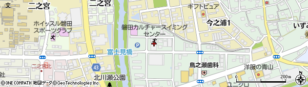 磐田カルチャースイミングセンター周辺の地図