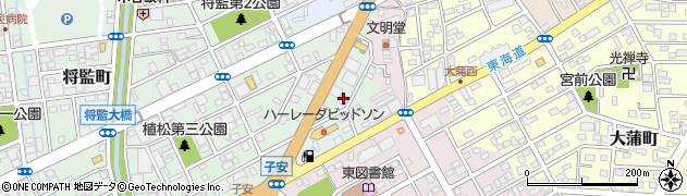 シュガーレディ浜松周辺の地図