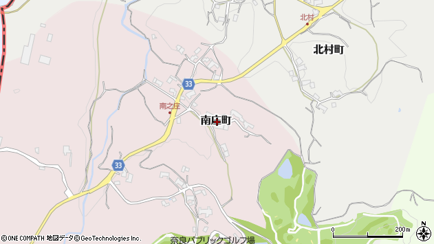 〒630-1112 奈良県奈良市南庄町の地図