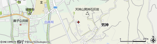 静岡県牧之原市男神651周辺の地図
