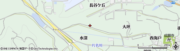 愛知県南知多町（知多郡）片名（大坪）周辺の地図