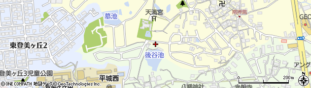 奈良県奈良市押熊町208周辺の地図