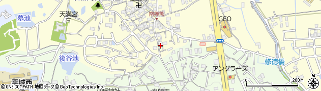 奈良県奈良市押熊町127周辺の地図