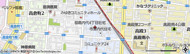 高藤建設株式会社　大阪支店建築部周辺の地図