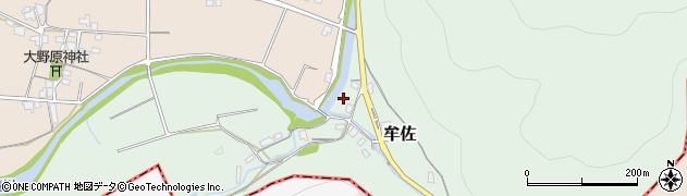 岡山県岡山市北区牟佐3024周辺の地図