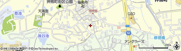 奈良県奈良市押熊町125周辺の地図
