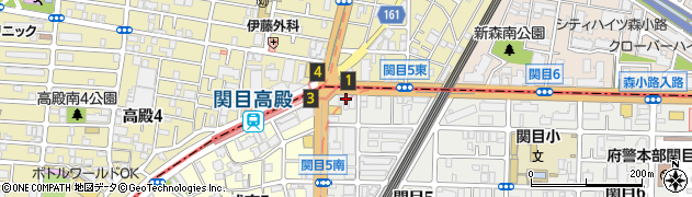 セブンイレブン大阪関目５丁目店周辺の地図