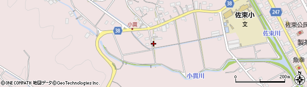 静岡県掛川市小貫214周辺の地図