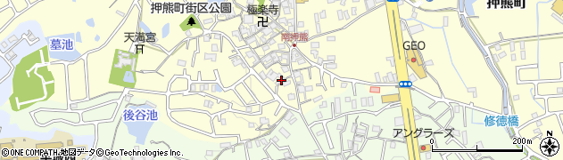 奈良県奈良市押熊町123周辺の地図