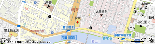 株式会社津松菱３Ｆ　４２９８シヅカコムロ周辺の地図