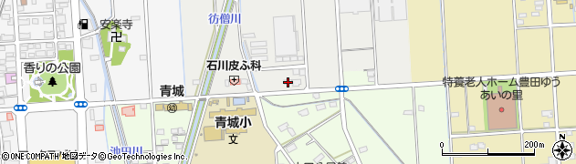静岡県磐田市宮之一色730周辺の地図
