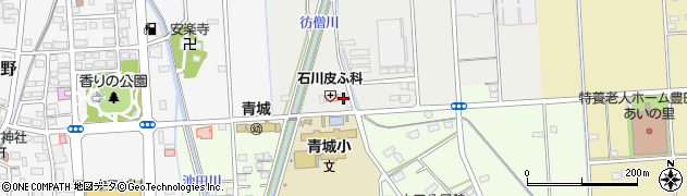 静岡県磐田市宮之一色870周辺の地図