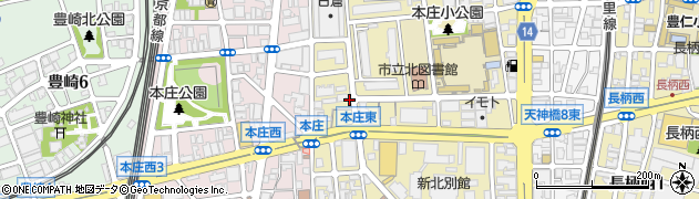 日豊株式会社　営業部周辺の地図