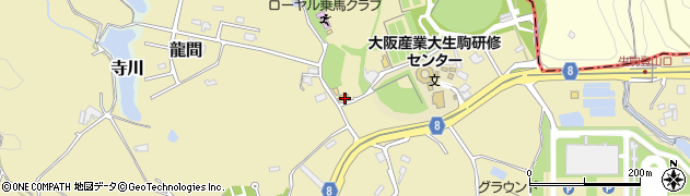 大阪府大東市龍間1964周辺の地図