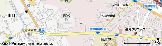 静岡県湖西市鷲津606周辺の地図