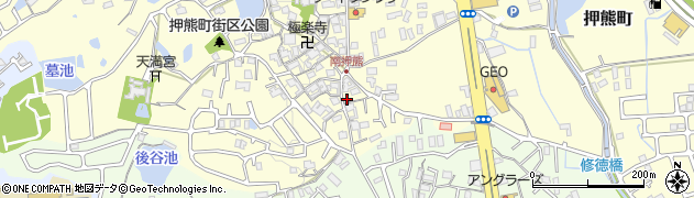 奈良県奈良市押熊町141周辺の地図
