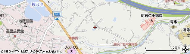 兵庫県明石市魚住町清水2001周辺の地図