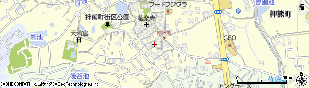 奈良県奈良市押熊町148周辺の地図