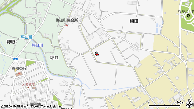 〒441-8122 愛知県豊橋市天伯町の地図