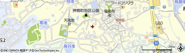 奈良県奈良市押熊町182周辺の地図