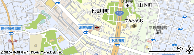 浜松市消防局　予防課建築同意・検査グループ周辺の地図