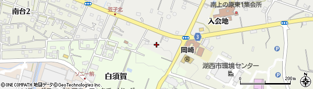 静岡県湖西市岡崎1337周辺の地図