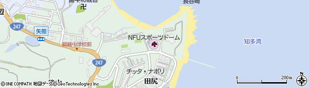 愛知県知多郡南知多町片名浜山周辺の地図