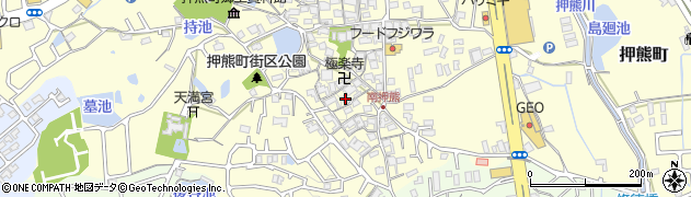 奈良県奈良市押熊町164周辺の地図