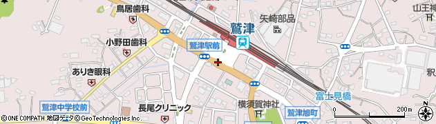 鷲津駅周辺の地図