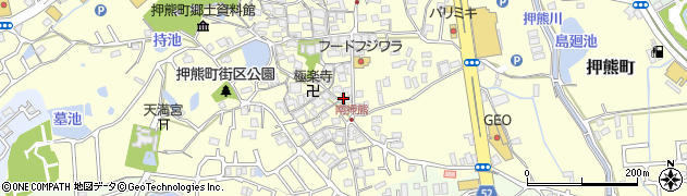 奈良県奈良市押熊町259周辺の地図