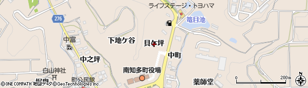愛知県南知多町（知多郡）豊浜（貝ケ坪）周辺の地図