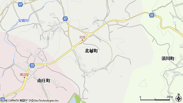 〒630-1113 奈良県奈良市北村町の地図