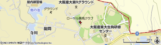 大阪府大東市龍間1962周辺の地図
