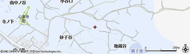 京都府木津川市梅谷（地蔵谷）周辺の地図