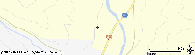 広島県山県郡北広島町惣森1349周辺の地図