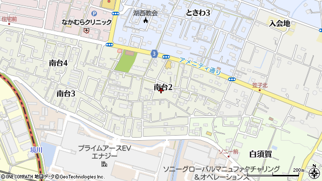 〒431-0429 静岡県湖西市南台の地図