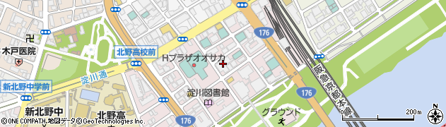 ホテルファインガーデン十三店周辺の地図