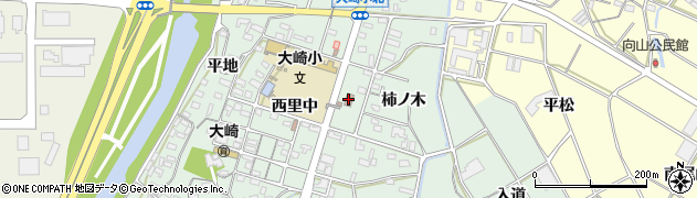 大崎校区市民館周辺の地図