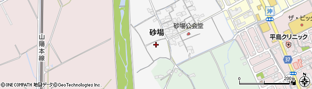 岡山県岡山市東区砂場136周辺の地図