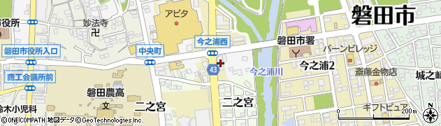 静岡銀行磐田支店周辺の地図