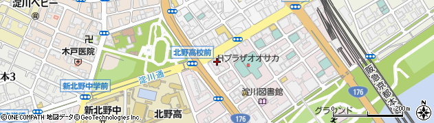 ファミリーマート北野高校前店周辺の地図
