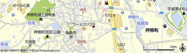 奈良県奈良市押熊町459周辺の地図