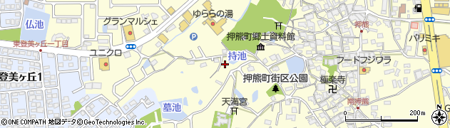 奈良県奈良市押熊町2168周辺の地図