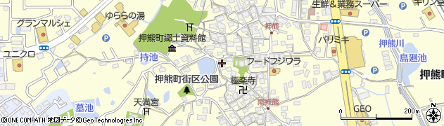 奈良県奈良市押熊町247周辺の地図