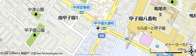 Ｌｅｅ甲子園店周辺の地図