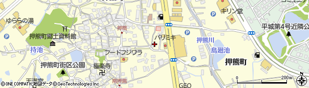 奈良県奈良市押熊町548周辺の地図